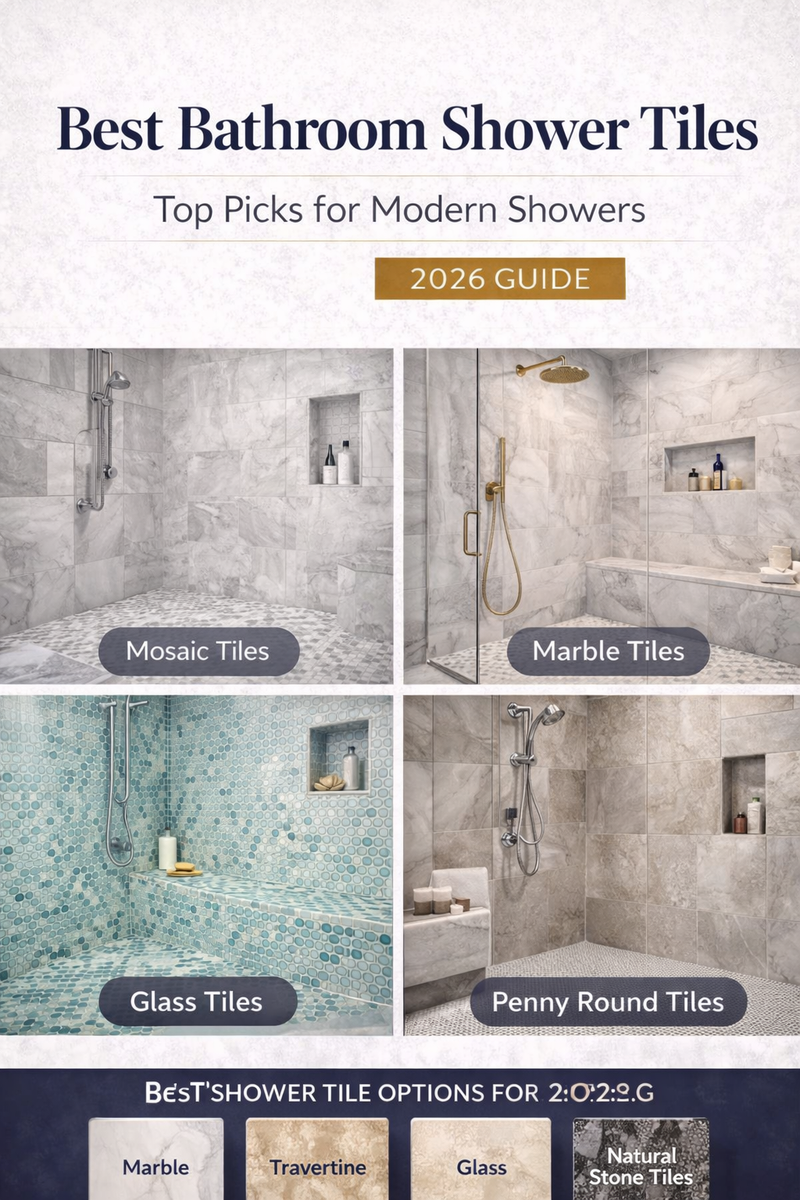 Best Shower Tiles 2026 | Bathroom Tile Ideas
