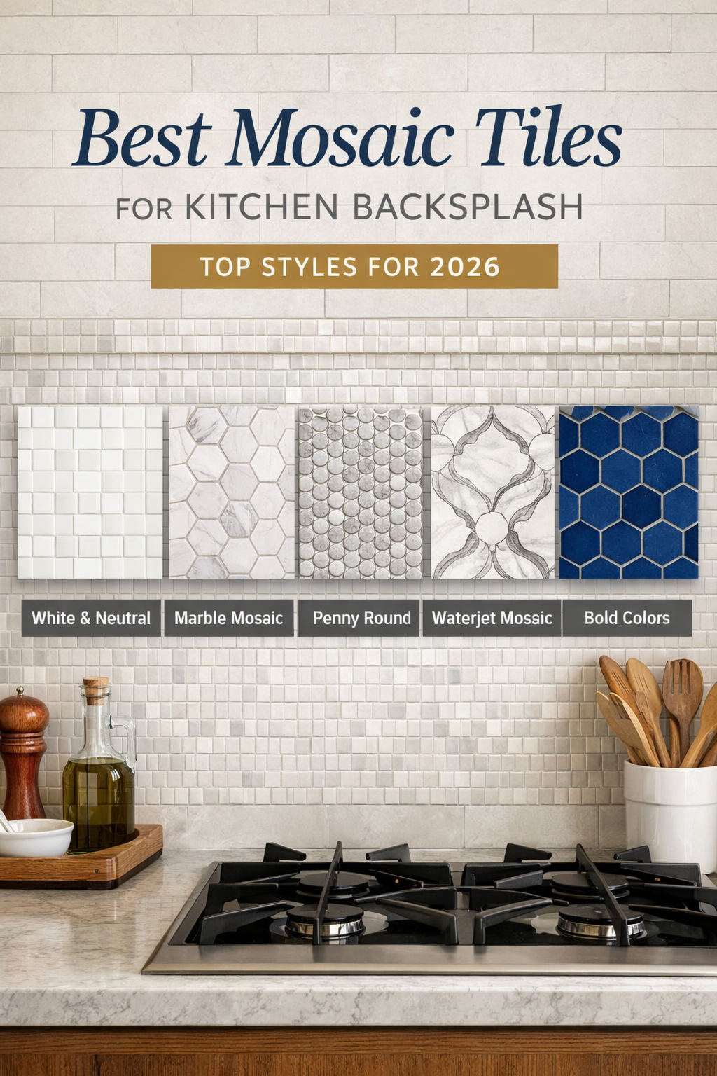 Best Mosaic Tiles for Kitchen Backsplash (Top Styles for 2026)