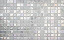 Alves Blend White Glass Mosaic Tile
