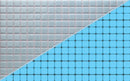 Luminious Blue Glass Mosaic Tile
