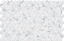 Hexa Calacatta Look Matte Glass Mosaic Tile
