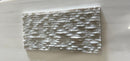 Ice White 6x12 3D Split Face Marble Tile