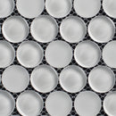 Cloud Penny Round Bubble Glass Mosaic Tile - MosaicBros.com