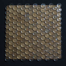 Clear Penny Round Sizes Bubble Glass Mosaic Tile - MosaicBros.com