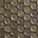 Clear Penny Round Sizes Bubble Glass Mosaic Tile - MosaicBros.com
