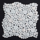 Cloud Pebble Random Sizes Marble Hearts Bubble Glass Mosaic Tile (Copy) - MosaicBros.com