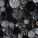 Frosted and Glossy Bubbles Random Sizes Mosaic Tile - MosaicBros.com