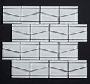 Cloud Random Shape Rectangle Marble Glass Mosaic Tile - MosaicBros.com
