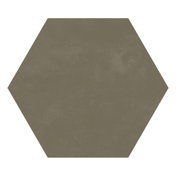 Khaki 9x10 Hexagon Porcelain Tile - tilestate
