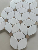 Premium White Dolomite honed mosaic tile for luxury residential and commercial interiors