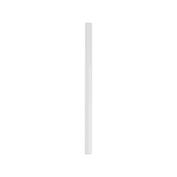 White 0.6x12 Jolly Gloss Quarter Round Liner - tilestate