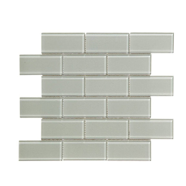 Smoke 2x4 Random Mosaic Tile - tilestate