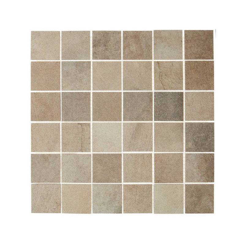 Beige 2″x2″ Mosaic Tile - tilestate