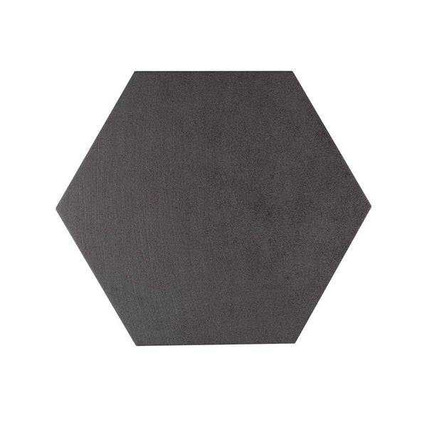 Anthracite 14x16 Hexagon Porcelain Tile For Flooring and Wall Tile - tilestate
