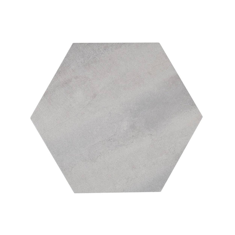 Grey 14x16 Hexagon Porcelain Tile - tilestate