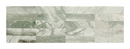 Green marble brick tile by Roca, natural stone 2x10 inch tile with elegant veining and polished surface for wall or floor use.