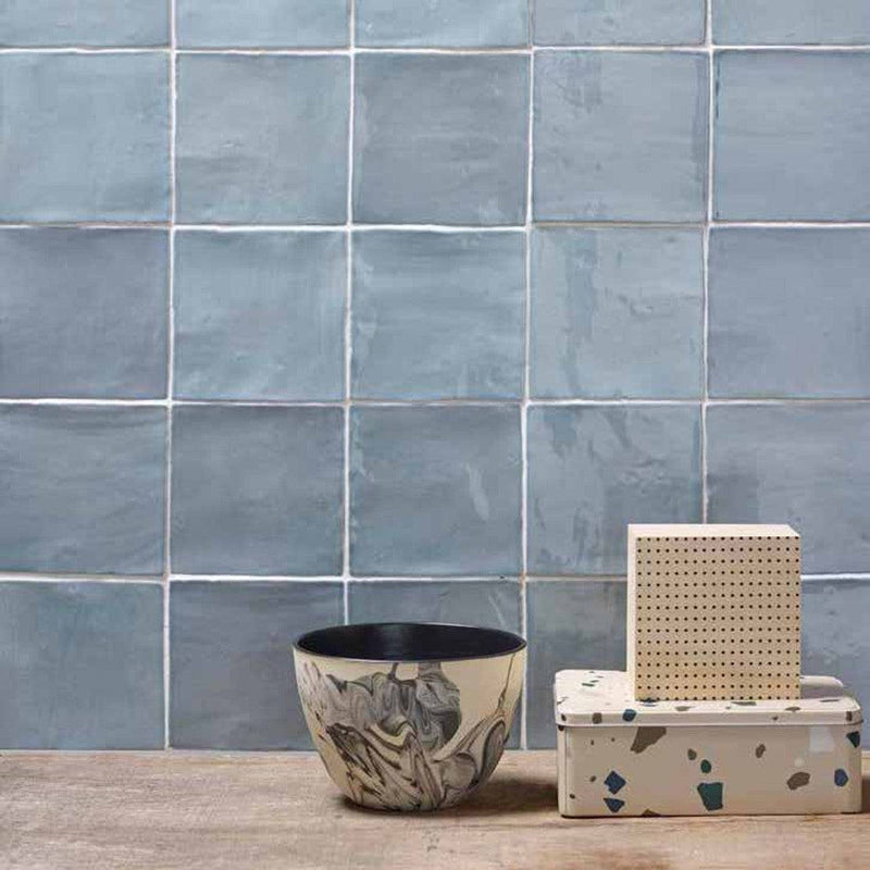 Cielo Glazed 5x5 Ceramic Wall Tile - tilestate