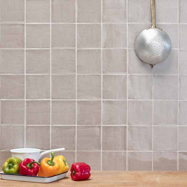 Grigio Glazed 5x5 Ceramic Wall Tile - tilestate