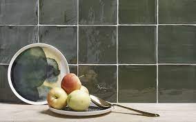 Verde Glazed 5x5 Ceramic Wall Tile - tilestate