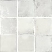 Savannah White 4x4 Glossy Ceramic Tile - tilestate