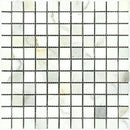 Calacatta Gold Marble 1x1 Honed Mosaic Tile - tilestate