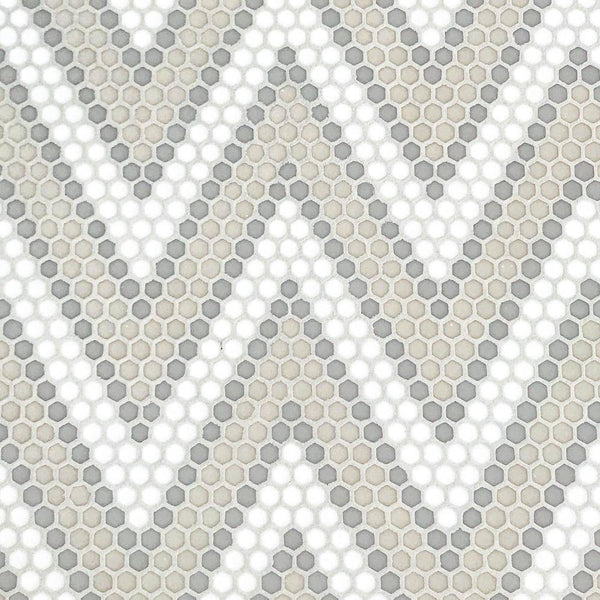 Country Amiens Geometro Glass Mosaic Collection - tilestate