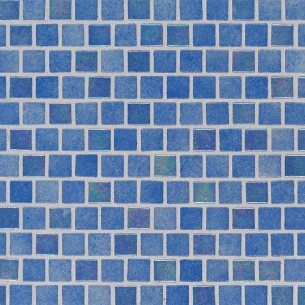 Hawaiian Beach 1x1 Staggered Glass Mosaic Tile - tilestate