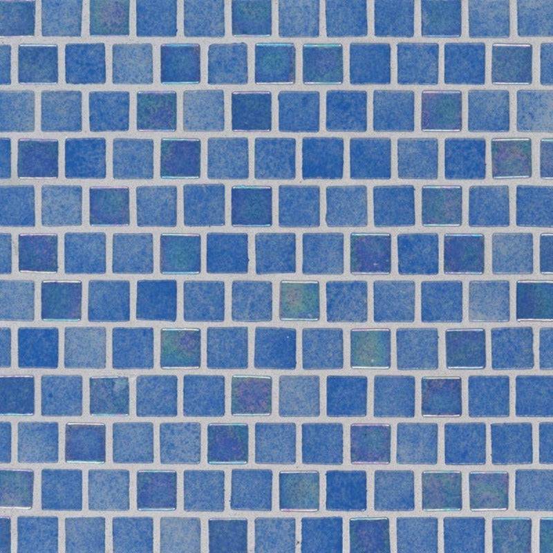 Hawaiian Beach 1x1 Staggered Glass Mosaic Tile - tilestate