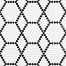 Classic Tulle Geometro Glass Mosaic Collection - tilestate