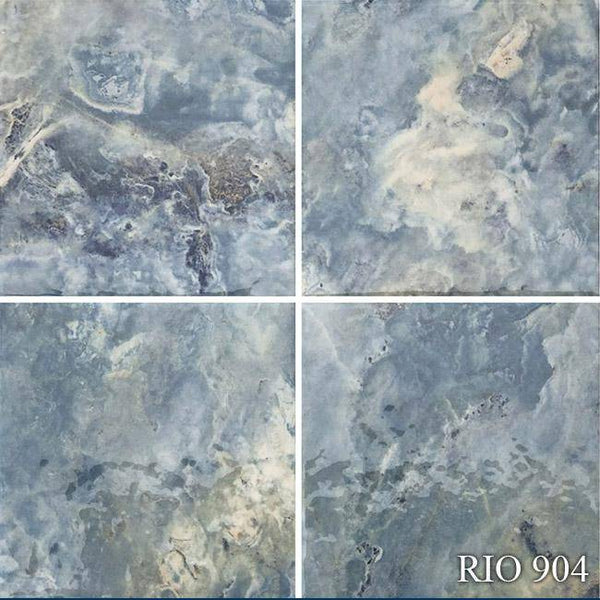 Rio Sunset Blue 6x6 Pool Tile Series - tilestate