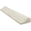 Asian Statuary (Oriental White) Marble 2x12 1 Step Chairrail Polished - tilestate