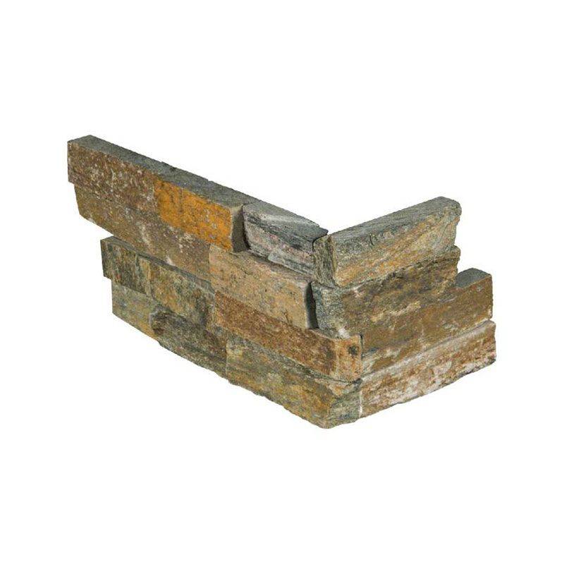 Canyon Creek 6x18 Stacked Stone Ledger Corner - tilestate