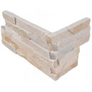 Honey Gold 6x18 Stacked Stone Ledger Corner - tilestate