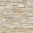 Honey Gold 6x24 Stacked Stone Ledger Panel - tilestate