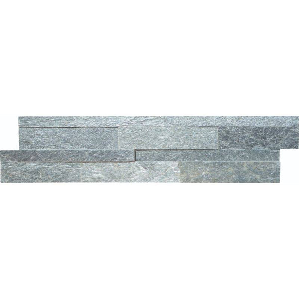 Niagra Quartzite 6x24 Split Face Stacked Stone Ledger Panel - tilestate