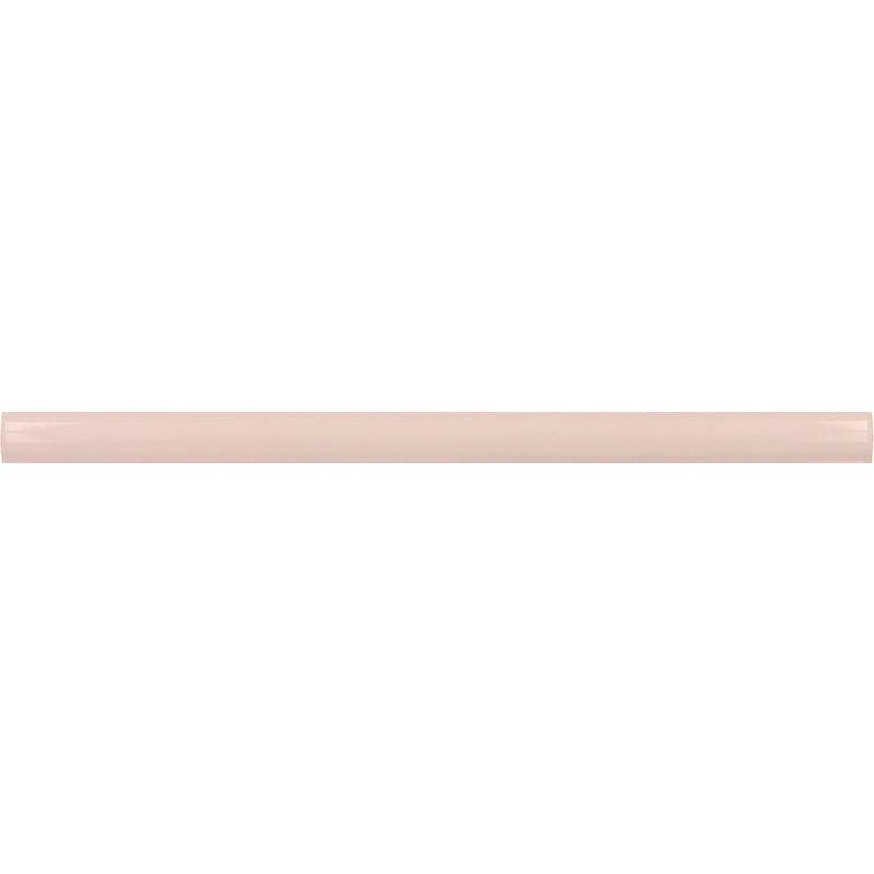 Ridge Pink Pencil Gloss Ceramic Molding - tilestate