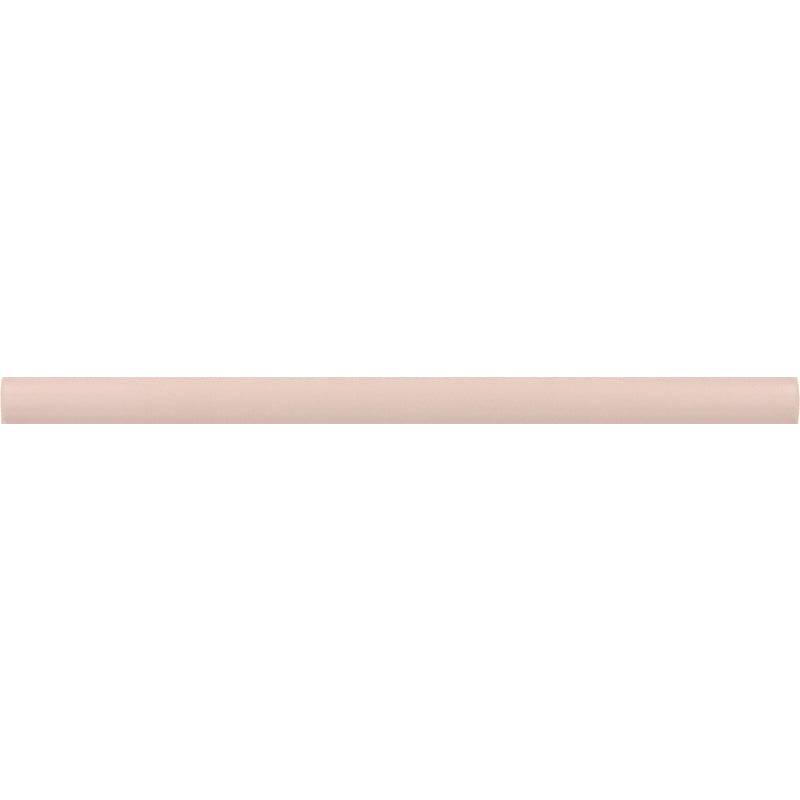 Ridge Pink Pencil Matte Ceramic Molding - tilestate