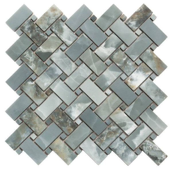 IMPERIAL ONYX GREEN MOSAIC - tilestate