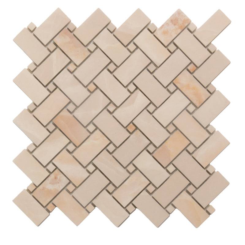 IMPERIAL ONYX PINK MOSAIC - tilestate