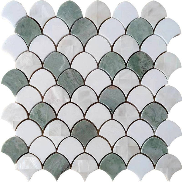 Ireland Clifden Glass Mosaic Tile - tilestate