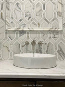 ISABELLA THASSOS / CALACATA GOLD Mix Mosaic Tile - tilestate
