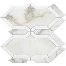 ISABELLA THASSOS / CALACATA GOLD Mix Mosaic Tile - tilestate