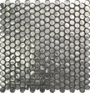 GLAMOUR RONDA SILVER Glass Mosaic Tile - tilestate