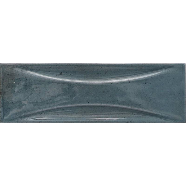 Moda Deco Blue Gloss 2.5x8 Ceramic Glass Tile - tilestate