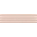 Ridge Pink Deco Gloss 2x8 Ceramic Tile - tilestate