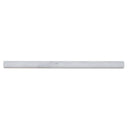 Asian Statuary (Oriental White) Marble 1/2x12 Honed Pencil Liner - tilestate