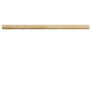 Ivory Travertine 3/4x12 Pencil Liner - tilestate