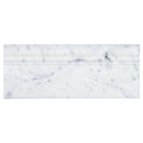 White Carrara Marble 4 3/4x12 Polished Baseboard Molding - tilestate