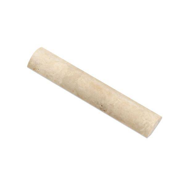 1x6 Honed Durango Travertine Quarter Round Trim - tilestate