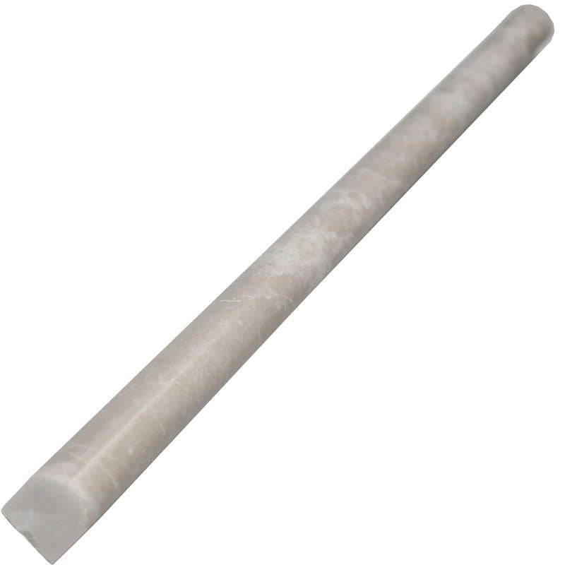 Botticino Beige Marble 1/2x12 Polished Pencil Liner - tilestate